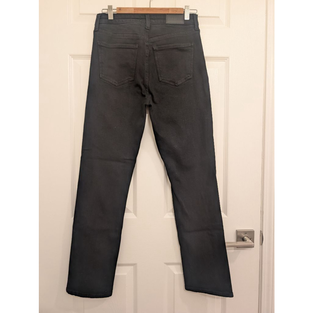 Pistola Dark Black Colleen Super High Rise Slim Boot Slit Ankle Vented Teagan29 - Picture 11 of 14
